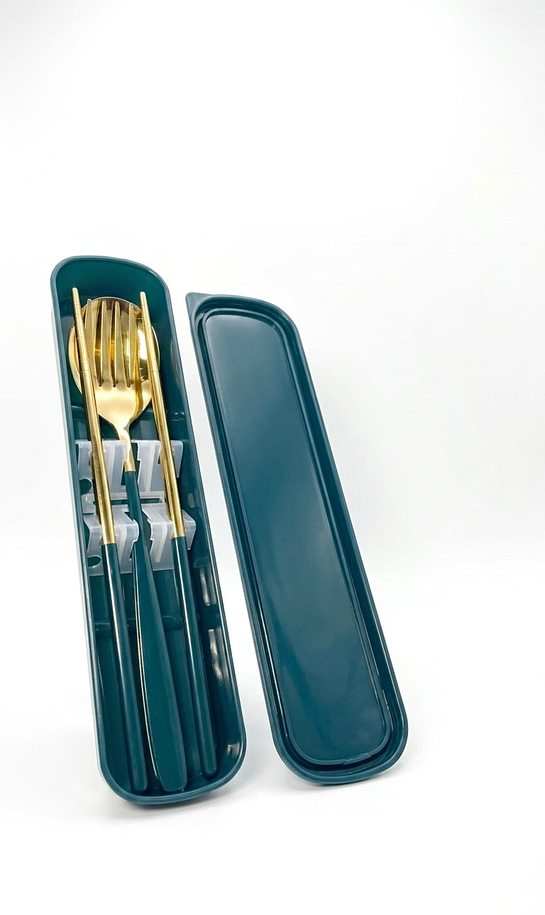 4pcs Stainless Steel Travel Cutlery Set