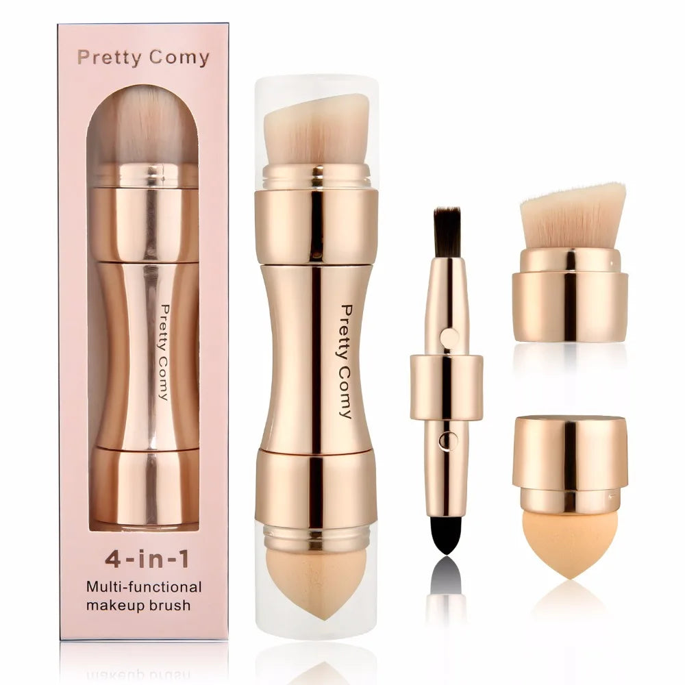 4 In 1 Multi-Functional Makeup Brush