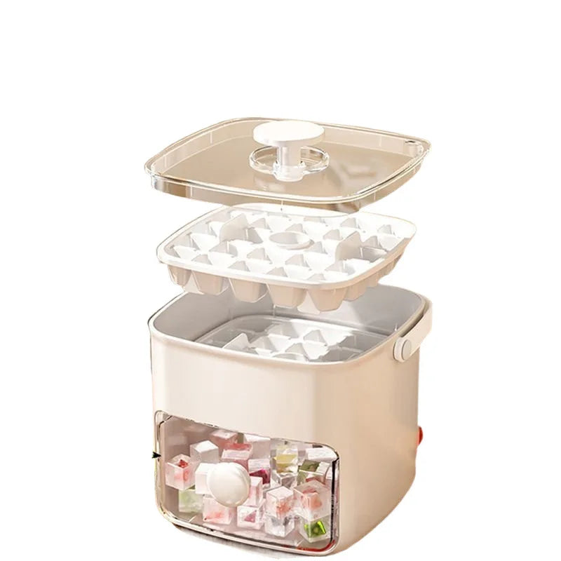 Ice Cube Machine Freezer Storage