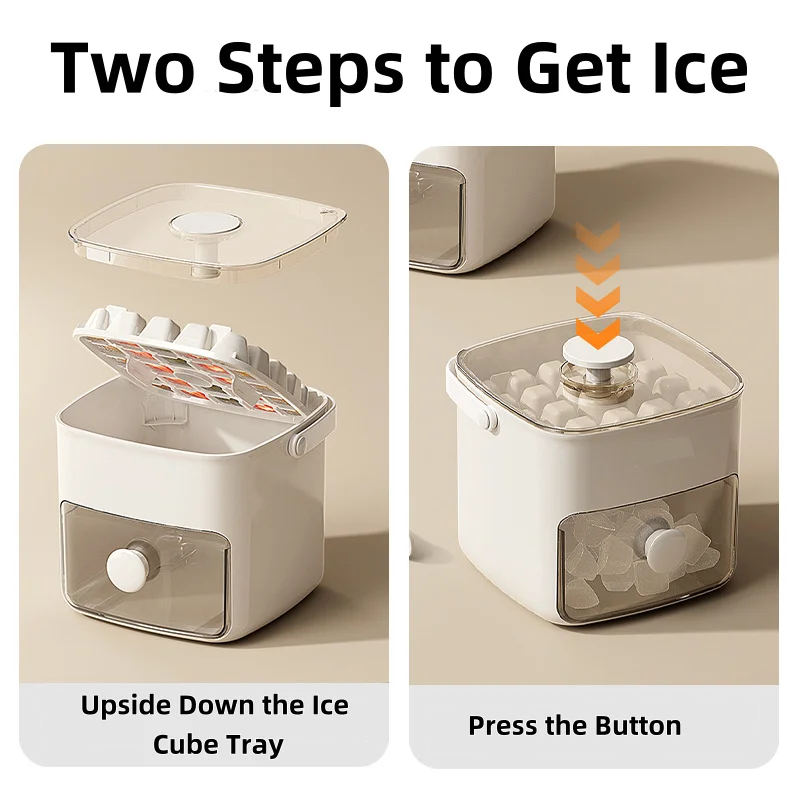 Ice Cube Machine Freezer Storage