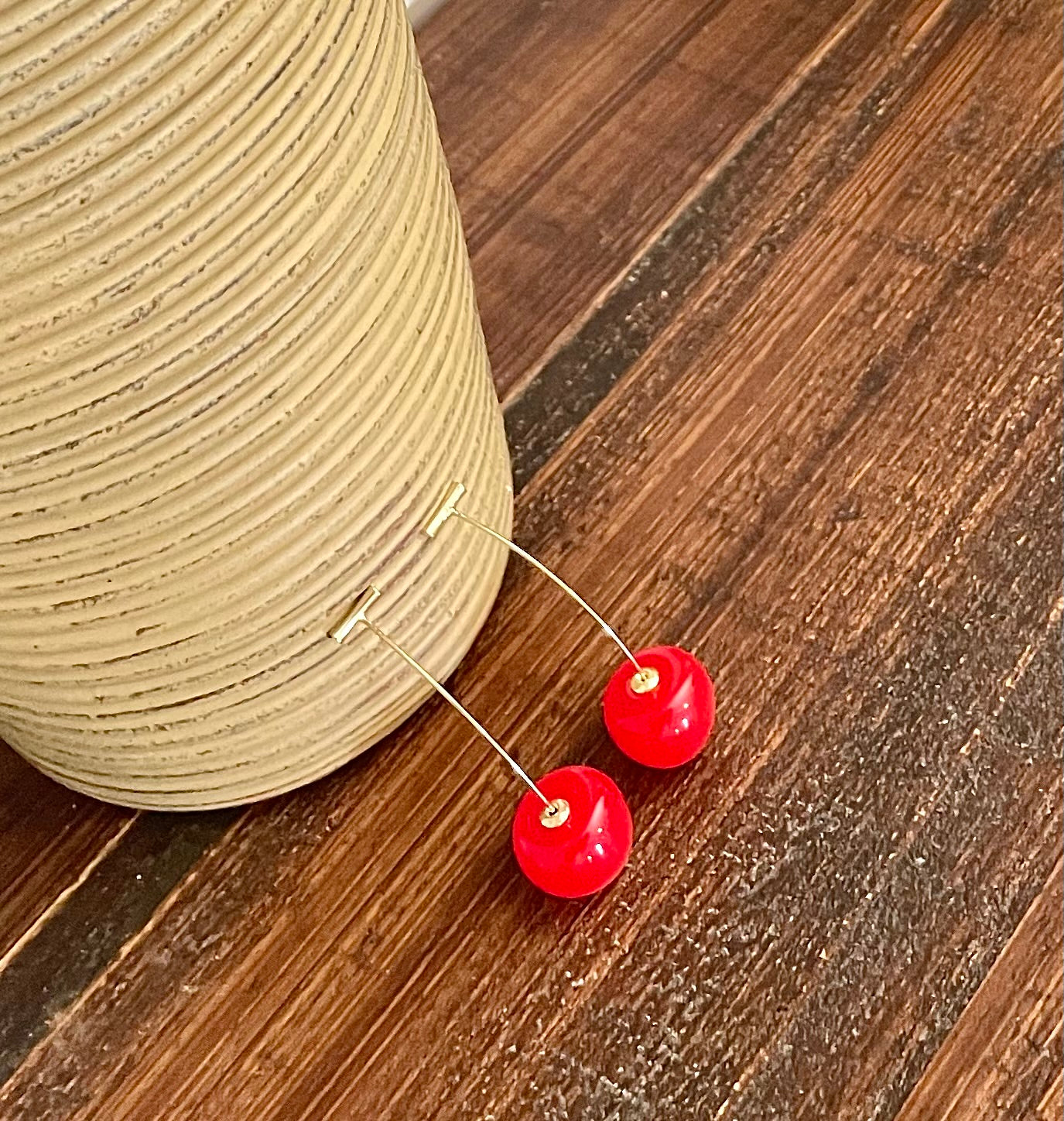 Cherry Dangle Earrings