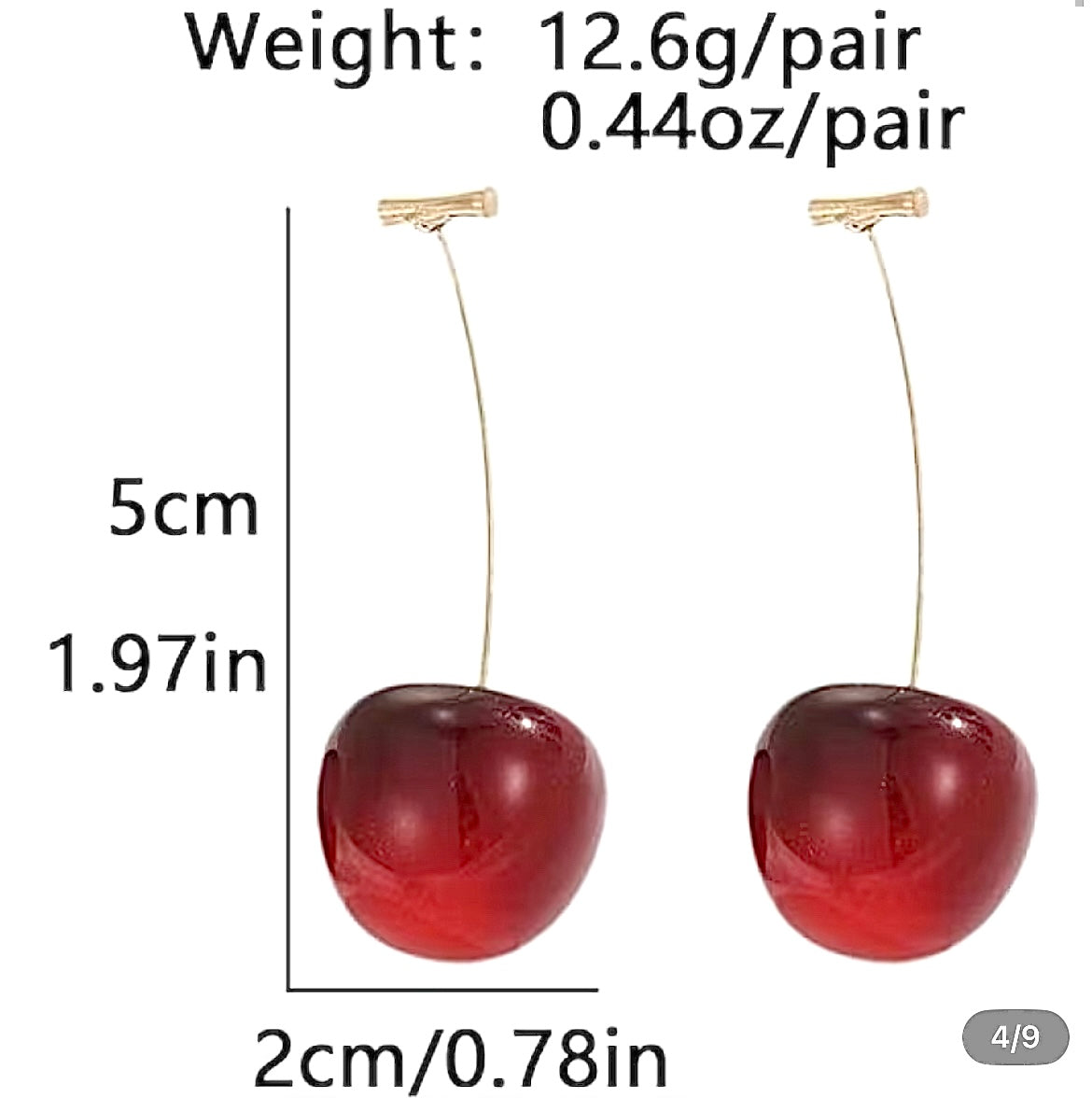 Cherry Dangle Earrings