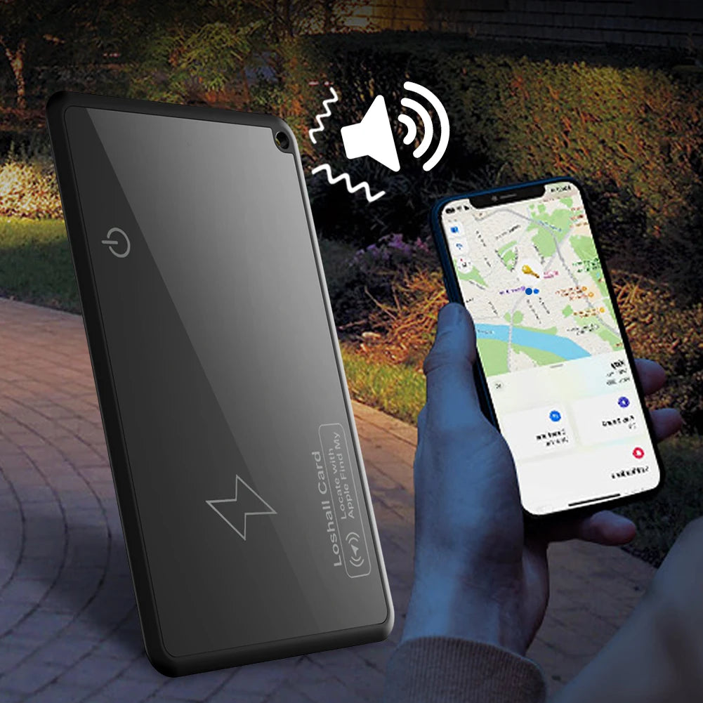 Ultra-thin Wallet Tracking Card GPS Location Anti-Loss Tag Iphone Bluetooth