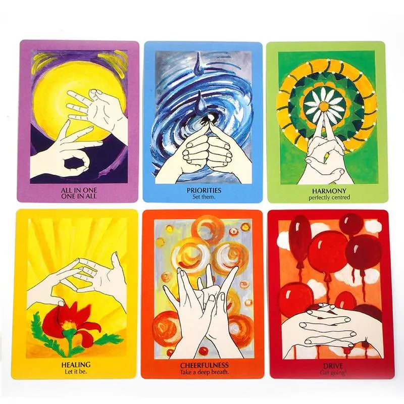 Mudras Deck For Body Mind And Spirit