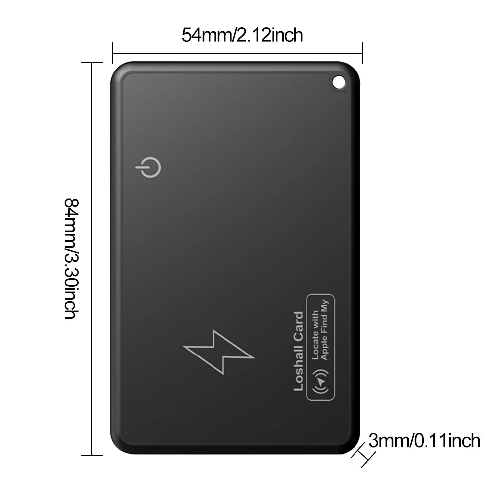 Ultra-thin Wallet Tracking Card GPS Location Anti-Loss Tag Iphone Bluetooth