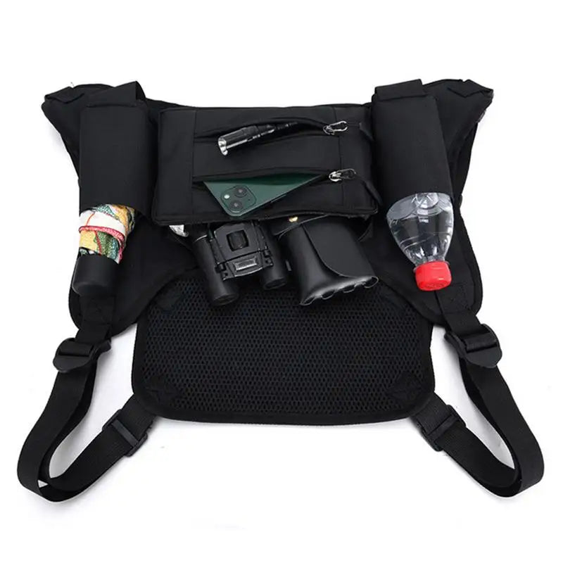 Outdoor Workout Multi Pocket Storage Running Vest Sport Unisex