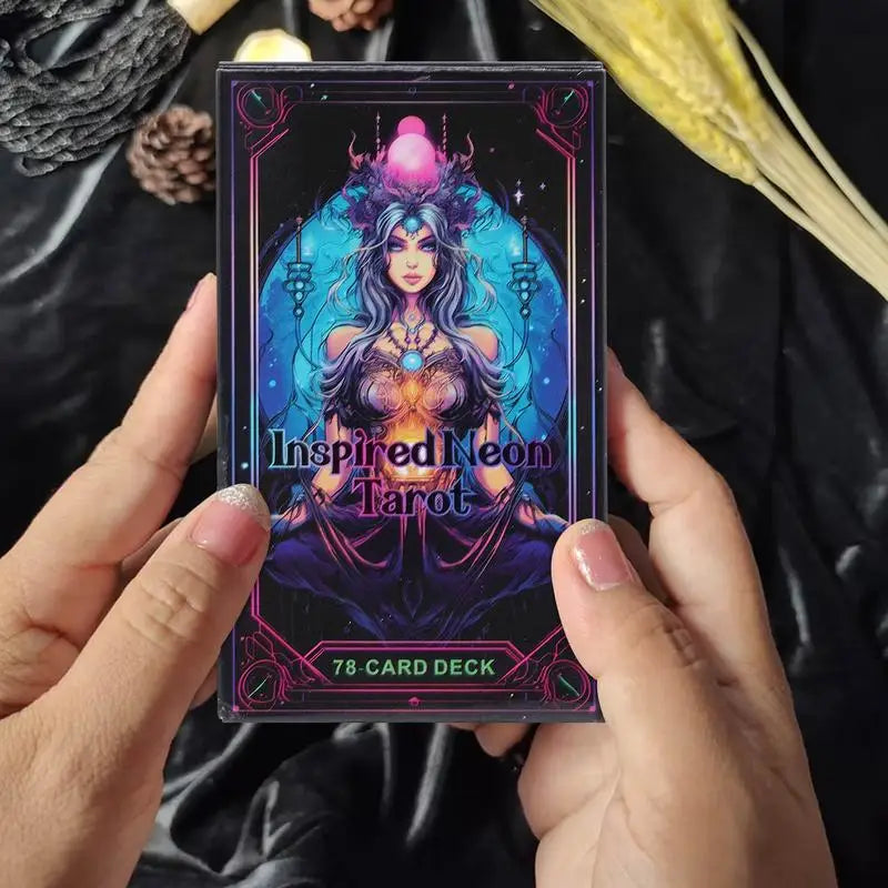 Inspired Neon 78 Tarot Oracle Cards