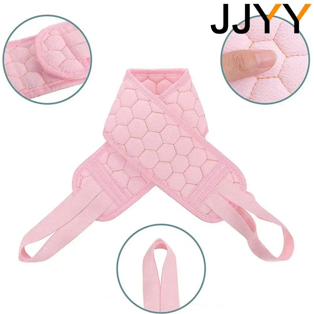 Exfoliating Gloves and Loofah Bath Sponge Set Men Women