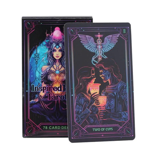 Inspired Neon 78 Tarot Oracle Cards