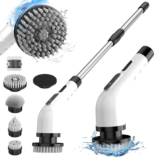 9-in-1 Multi-Functional Electric Cordless Rotating Cleaning Brush