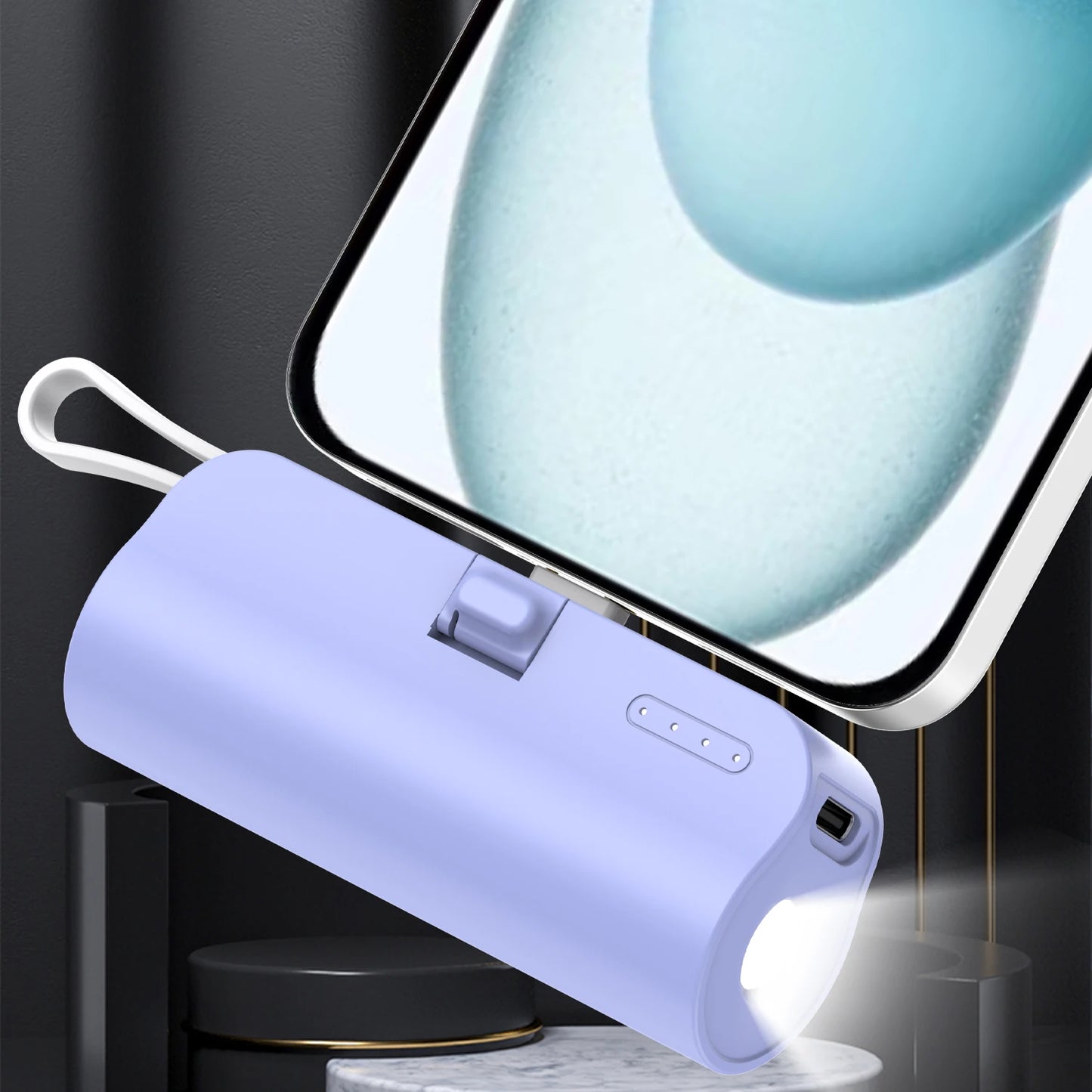 Mini Portable Mobile Phone Charger 5000 mAh