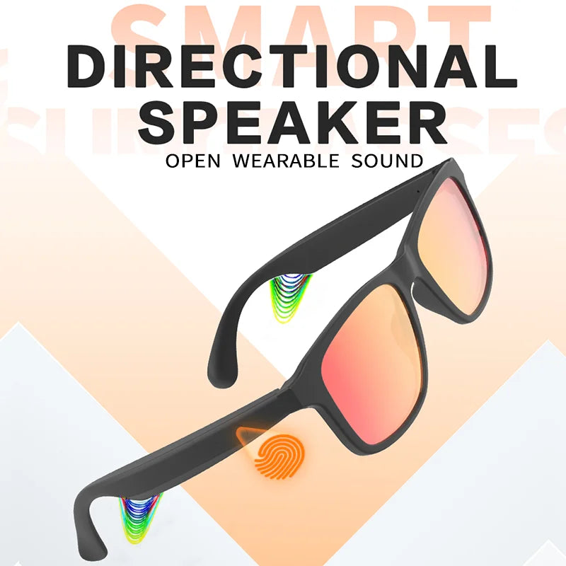 Bluetooth Smart Glasses Talk Music