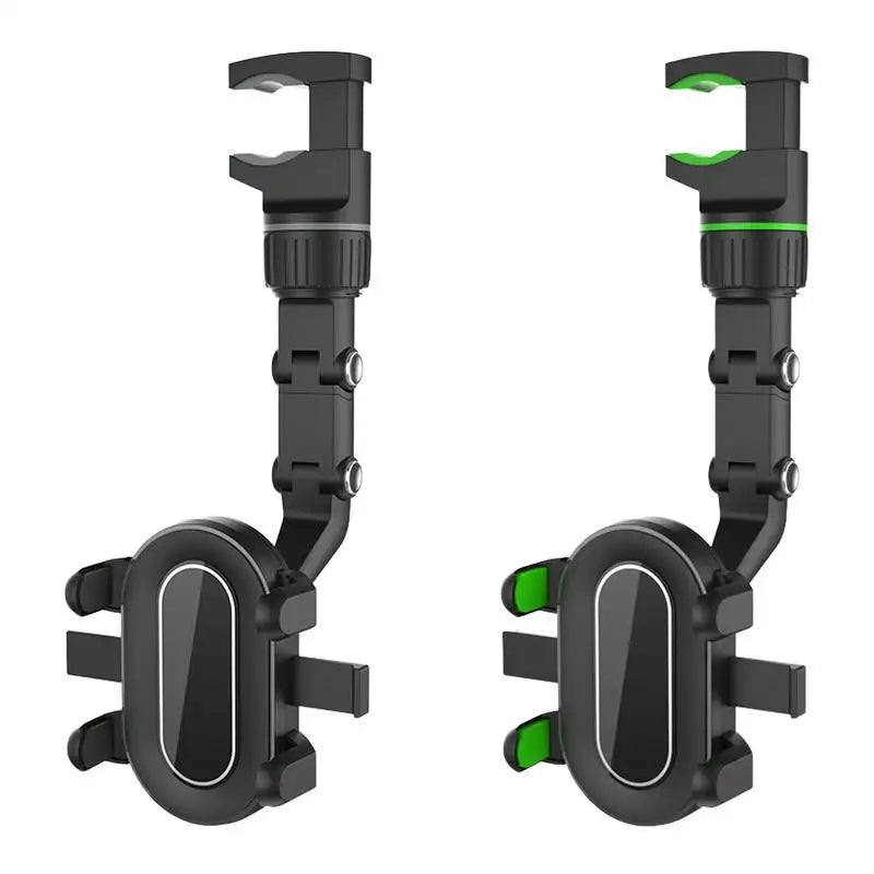 360° Rear-view Mirror Mount Car Phone Holder