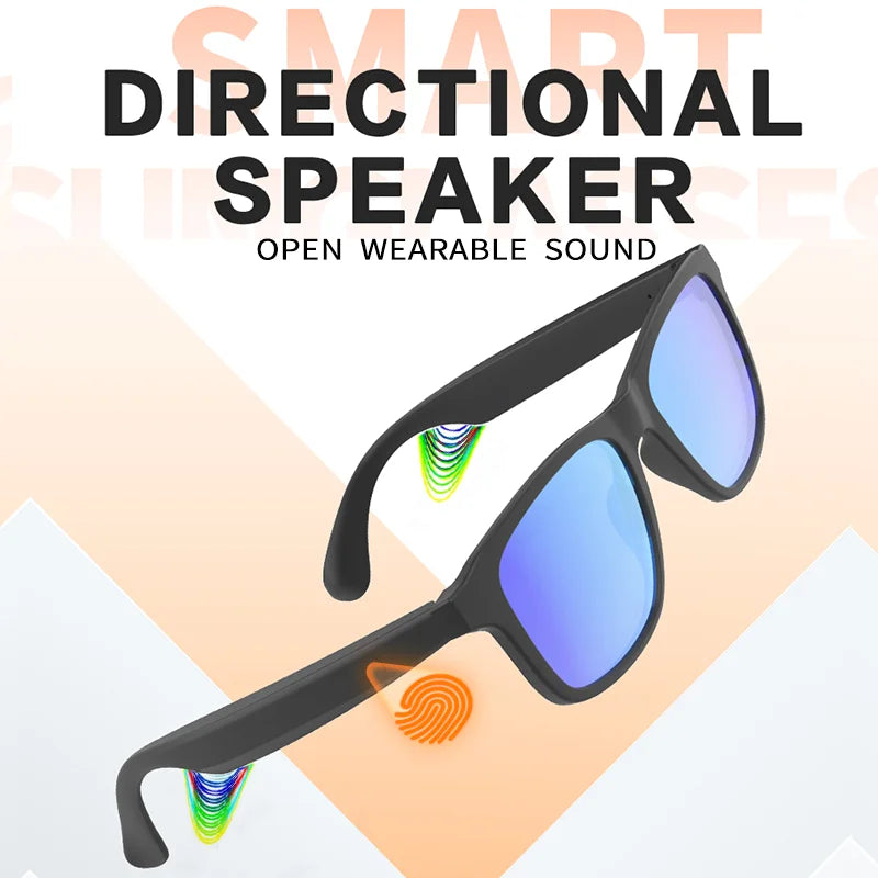 Bluetooth Smart Glasses Talk Music
