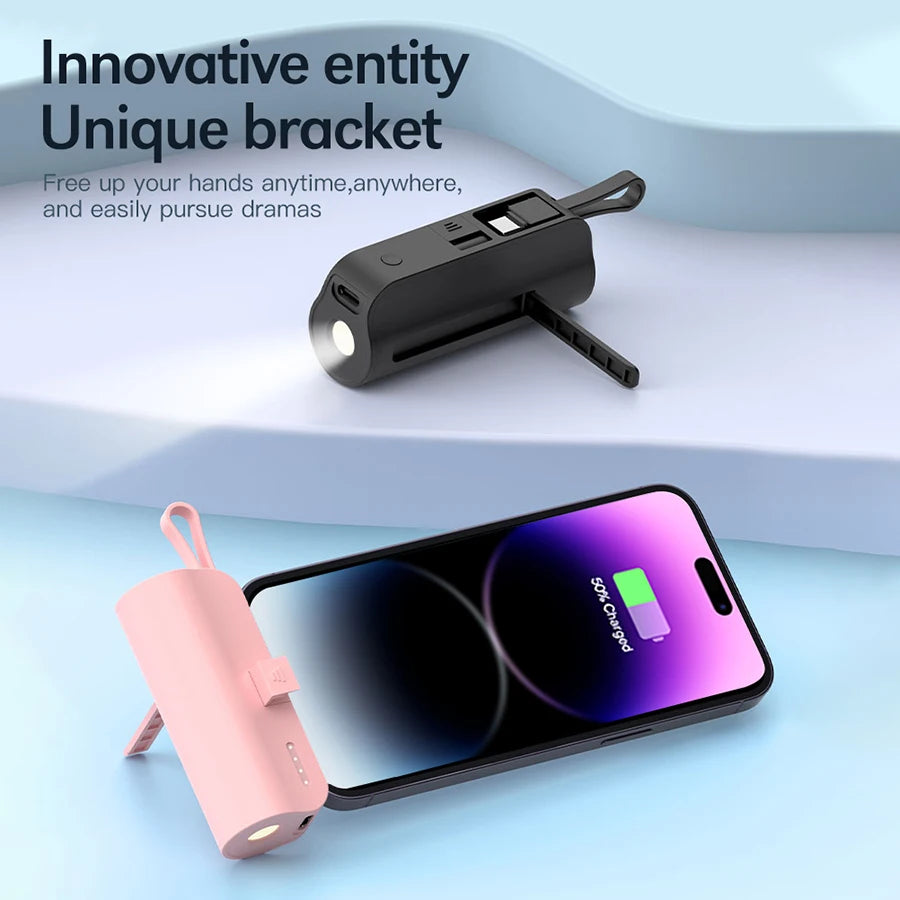 Mini Portable Mobile Phone Charger 5000 mAh