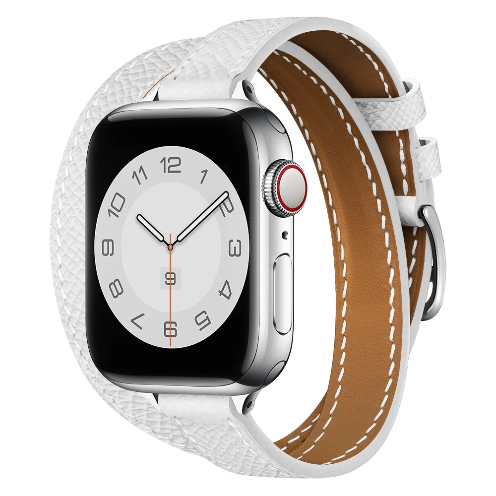 Leather Strap Replacement Band for Apple Watch