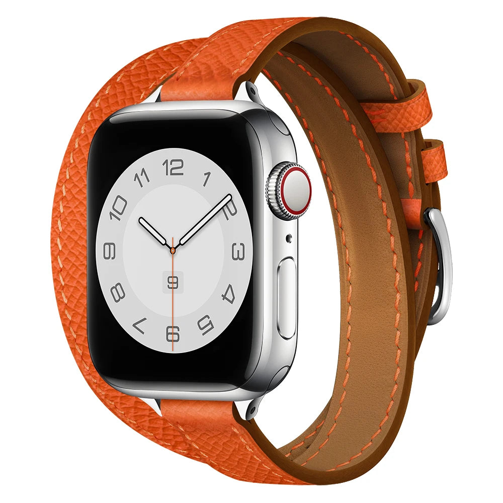 Leather Strap Replacement Band for Apple Watch