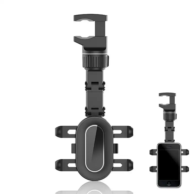 360° Rear-view Mirror Mount Car Phone Holder