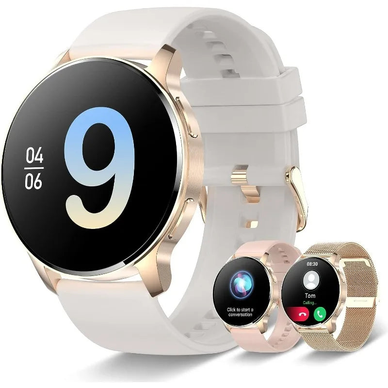 Smart Watch Fitness Tracker Answer/Make Calls Android iOS Waterproof
